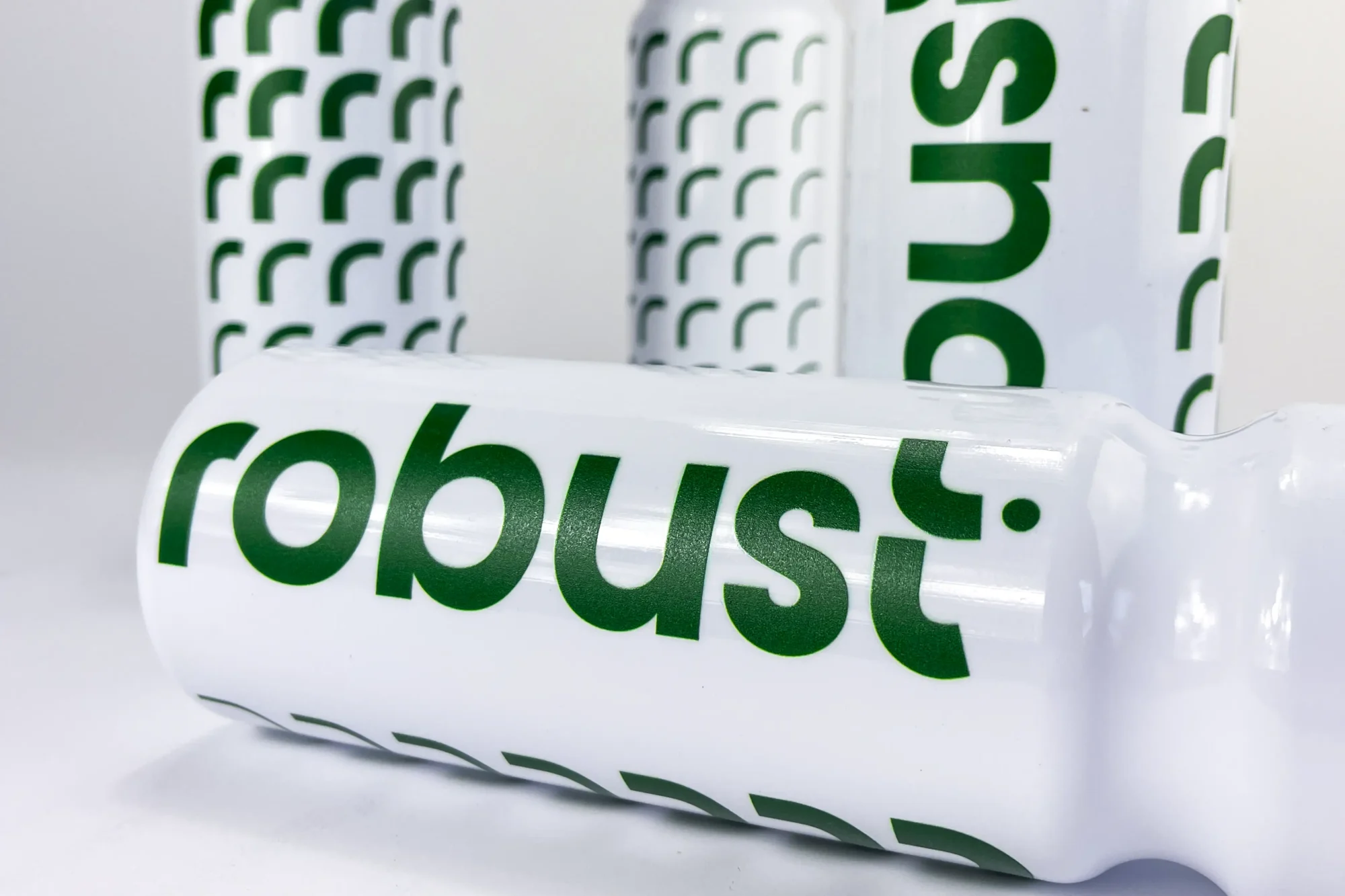 Robust drinkbus detail bedrukking